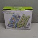 Jasonwell Inflatable Pool Float Lounge - 2 Pack Floaties Rafts for Adults Floating Lounger Sun Tanning Floats Cool Water Floaty Swimming Lake Beach Party Toys (BlueBeige)