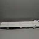 Lotus & Windoware Cordless, 2 Inch Faux Wood Blind, 33" Wide x 72" Long, Window Blinds, Blinds & Shades, Blinds for Indoor Windows, Embossed, Bright White