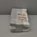 OIAHOMY Storage Basket, Woven Baskets for Storage, Cotton Rope Basket for toys,Towel Baskets for Bathroom - Pack of 3, Gradient Gray (3 pcs-13x9.9x8.7)