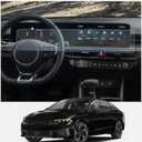 2026 Kia K5 Screen Protector - For 2025-2026 Kia K5(LXS/GT-Line/GT/EX) 12.3-Inch Integrated Touchscreen Display Protector - 2 Pcs Nano Film For 2025-2026 K5 Accessories Anti Fingerprints(2 Packs)