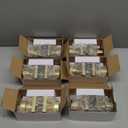 Goldenwarm Privacy Gold Interior Door Knobs, Zinc-Alloy Heavy Duty Interior Door Knobs Bedroom, Contemporary Brass Door Knob Privacy, Brushed Gold Door Knob Interior for Bathroom (6 Pack)