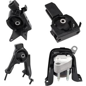 Engine Motor and Transmission Mount Kit Compatible with 2003-2008 Corolla 1.8L & 2003-2008 Matrix 1.8L & 2003-2008 Pontiac Vibe 1.8L Auto Transmission Repklace OE A4220 A4219 A4218 A4221 4pcs