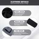 3 Pack Men's UPF 50+ Sun Protection Hoodies, Long Sleeve Moisture Wicking Shirts with Face Mask for Fishing (Gray, XL)