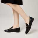 Vertundy Loafers for Women Penny Loafer Comfortable Slip On Dressy Casual Business Work Office Shoes 7