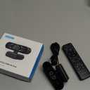 EMEET C60E Dual-Camera 4K Webcam for Streaming, Wide-Angle and Telephoto Cameras, Max 11X Hybrid Zoom & PDAF Autofocus, Remote Control, RGB Lighting, 2 Mics, Ideal for Livestreaming and Online Meeting