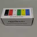 Fermerry 22 AWG Stranded Wire Spool 25ft Each 6 Colors Flexible 22 Gauge Silicone Hook up Wire Kit Electrical Tinned Copper Wire