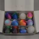 12pcs 3D Printed Dragon Eggs, Prefilled Easter Dragon Egg with Dragon Toy, Easter Basket Stuffer, Goodie Bag Fillers, Easter Egg Hunt, Unique Easter Basket Gifts for Kids