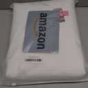 No Hook Waffle Weave Shower Curtain with Snap-in Fabric Liner,256GSM Heavy Duty Fabric Shower Curtain Set,White Waterproof Washable Luxury Shower Curtain for Bathroom Stall (72x75 Inch)