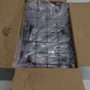 ADBIU Under Sink Organizer, 2 Pack 2 Tier Expandable Height (13.2"-17.2") Kitchen Bathroom Cabinet Slide Out Organizer (Large size, Black)