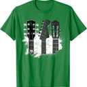 Guitar Player Gifts Rock n Roll Musician Festival Music T-Shirt L