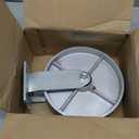 8"x2" Industrial Casters- Heavy Duty Casters,Cast Iron Wheel,Steel Casters Capacity up to 1500 Lb. Use for Platform Truck, U-Boat Cart,Workbenches(1 Rigid)