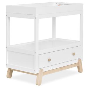 Dream On Me Hygge Baby Changing Table, White Vintage Oak