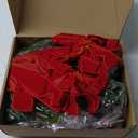 6 Pcs Artificial Boxwood Candle Rings Wreaths Mini Green Kitchen Cabinet Wreath Table Centerpieces Spring Summer Wreaths for Front Door Porch Outside All Season Farmhouse Wedding Party Decor