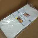 Munchkin Secure Grip Baby Diaper Changing Pad with Cover for Dresser, Waterproof and Wipeable, Contoured, Standard Size (14.75" x 31"), White