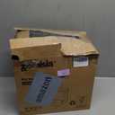 Automatic Cat Feeder and Water Dispenser Set, 2 in 1 Gravity Cat Food Dispenser with 180 Degree Rotatable, Pet Self Feeding Large Capacity for Small Dogs Puppy Kitten, Black, 0.8 Gallon x 2