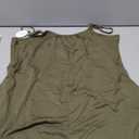 Tanou Summer Casual Rompers For Women 2025 Loose Comfy Short Jumpsuits Sleeveless One Piece Beach Jumpers With Pockets (Medium, Red)