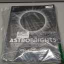 Astrobrights Color Cardstock, 65 lb Cover Weight, 8.5 x 11, Eclipse Black, 100/Pack