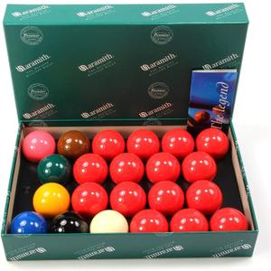 Aramith Belgian Premier Snooker Balls 2 1/4 inch - No Numbers - Free US Shipping