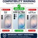 for Samsung Galaxy S26 Ultra Case 5G Phone Card Holder [Military Grade Drop Test] Full Body Protection Slim Shockproof Rugged Marble Cover 6.9" for Women Men (Black White Gold)