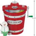 Hallmark Keepsake Christmas Ornament, Nellco Ice Cream Maker Musical with Light, Nostalgia Gifts