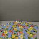 Yoimira Hawaiian Shirts for Men, Print Mens Casual Short Sleeve Button Down Shirts Floral Aloha Beach Shirt, Large