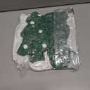 Bencailor 4 Pcs Christmas Tree Pillows Plush Christmas Throw Pillow 3D Green White Xmas Tree Seating Cushions for Xmas Party Gifts Home Office Couch Sofa Decorations