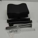 Pedicure Manicure Footrest Adjustable Height Stand Beauty SPA Salon Nail Care Black