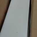 YDN Electric Standing Desk Adjustable Height, 40 x 24 Inches Stand up Desk with Cable Management, Home Office Desks with Splice Board & White Frame, White Top