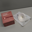 Momcozy Original Replacement Accessories for Upgraded Mobile Flow | Upgraded M9,Original Upgraded M9 Breastfeeding Parts,24mm Flange,1 Pack (White)