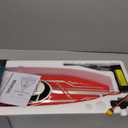 Cheerwing 25" RC Brushless 30 MPH High Speed Boat Large Racing Remote Control Boat for Adults and Kids (Red)