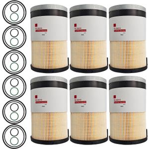 6pcs FS20313 Fuel Water Separator Filter Replacement for Volvo D11 D13 D13TC, for Mack MP7 MP8 MP8, 20514654 24009059 24009058