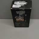 25 oz Cocktail Shaker Set 16 Pcs Mixology Bartender Kit with Stand - Professional Stainless Steel Bartending Kit - Perfect Home Bar Tool Gift Set for Drink Mixing (Silver) (8.65 x 4.85 x 2.68 inches)