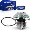 JC Whitney JFBAJCWWP00238 Engine Water Pump - Compatible with Cadillac DeVille 1995-2005, Eldorado 1995-2002, Seville 1995-2004, Oldsmobile Aurora 1995-1999&2001-2003 - 4.0L 4.6L