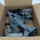JOYIN Military Toy Set, Airplane, Role Play Fighter Jet with Soliders, Army Men Action Figures, Snowmobile, Kayak Boat, Army Toys for Boys Age 4-7, Kids Birthday Easter Presents