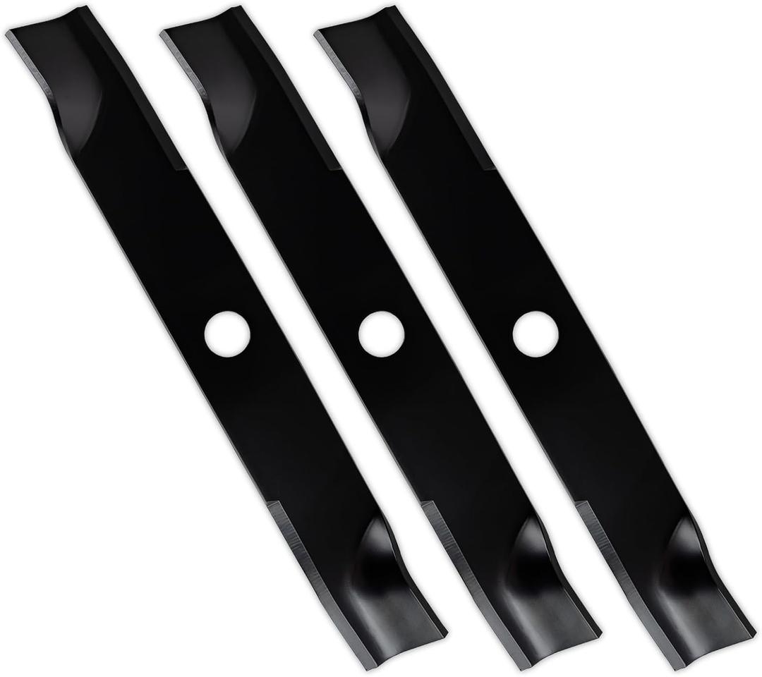 K5613-34340 Mower Blade Compatible with Ku bota 54-Inch Deck, Fits RCK54P-400Z RCK54P-781Z, High Lift Blade Replaces K5613-34340, 3 Pack