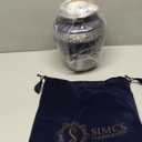 Purple Urns for Human Ashes Adult Large Standard Size Funeral Memorial Earns, Handcrafted Cremation Urns, Up to 200 lbs Adult Male Female Ashes, Burial Containers for Dad Women Men