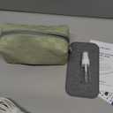 Newbealer Travel Iron with Dual Voltage - 120V/220V Lightweight Dry Iron for Clothes (No Steam), Non-Stick Ceramic Soleplate, 302℉ Heat Press Machine, w/Spray Bottle, Pouch & Silicone Stand (White)