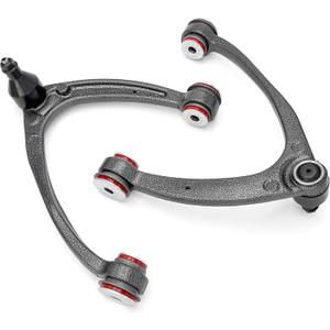 Front Upper Control Arms w/Ball Joints For 2007-2013 Chevy Silverado Tahoe Avalanche Suburban GMC Sierra Yukon XL Cadillac Escalade EXT ESV K80669 K80670-(2pc Set)