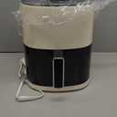 Simple Deluxe 12-in-1 Air Fryer 6.34 Qt, Digital Preset Airfryer with Visible Window, Nonstick and Dishwasher-Safe Basket, Air Fry, Roast, Bake, Dehydrate, Fries, 1700W, Beige