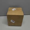 Rustic Black Ceramic Vase - 5IN Small Round Clay Vase Vintage Farmhouse Style Decor, Circle Wabi Sabi Vases for Farmhouse Home Decor, Decor Living Room, Table, Shelf