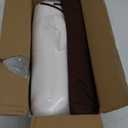 17'' x 16'' x 2.5"Thick Chair Cushions for Dining Chairs, 4 Pack WaterProof Easy Clean Kitchen Chair Pads with Ties and Non-Slip Backing - 30D High Elastic Foam Soft Kitchen Chair Cushions (Brown)