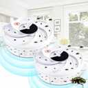 Electric 2 Pcs Fly Trap Pest Device Gnat Flying Insect Automatic Indoor Catcher Control Traps Reject Repellents Tools for Ranch, Garden