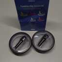 40 oz Tumbler Flip Straw Lid Replacement fit for Stanley Quencher, Spill Proof Tumbler Cover for Stanley Cup (black)