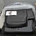 Floor Mats for 2020-2025 2026 Ford Explorer 7 Seats Bench Seat Car Mat Accessories, All Weather TPE Cargo Mat Backrest Mats Active/Platinum(7 Seat Floor Mats+2-in-1 Cargo Mat)