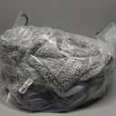 Westinghouse Electric Blanket Throw Size, Soft Plush Sherpa Heated Blanket with 6 Heating Levels & 210 Hours AutoOff, Machine Washable, 50x60 inches, Charcoal