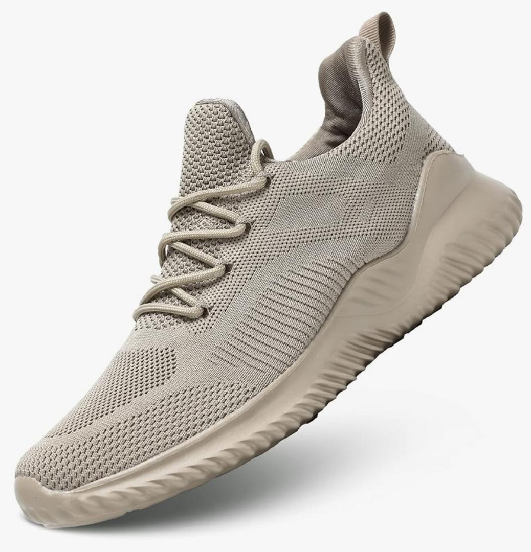 Men's Non Slip Running Shoes Ultra Light Breathable Casual Walking Shoes Fashion Sneakers Mesh Workout Sports Shoes, Size: 10