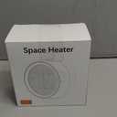 Space Heater, Portable Electric 500W PTC Ceramic Heaters for Indoor Use, Efficient Fast Heating, Tip-Over & Overheat Protection, Quiet Small Mini Desk Heater for Bathroom Home Office Bedroom