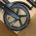 Scooters for Kids 8-12, Teens & Adults - Lightweight, Foldable, 8-Inch Big Wheels, Hand Brake & Bell, 4 Adjustable Height Levels, 240 lbs Max Load, Perfect for School, Campus and Park Rides