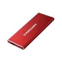 Vansuny 1TB Portable External SSD, USB 3.1 Gen2 540MB/s High-Speed Data ssd External Hard Drive USB C, Metal Mini Portable External Solid State Drive, Red