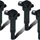 Ignition Coil UF651 1788511 Compatible with 2012-2020 Hyundai Tucson Elantra Elantra GT, Kia Soul Forte Forte5, 4 PCS, Replaces 273002E000